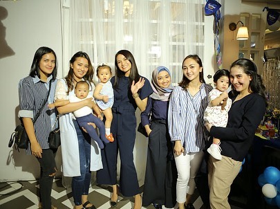 10 Momen kemeriahan pesta ultah Brie ke-1, anak Acha Septriasa