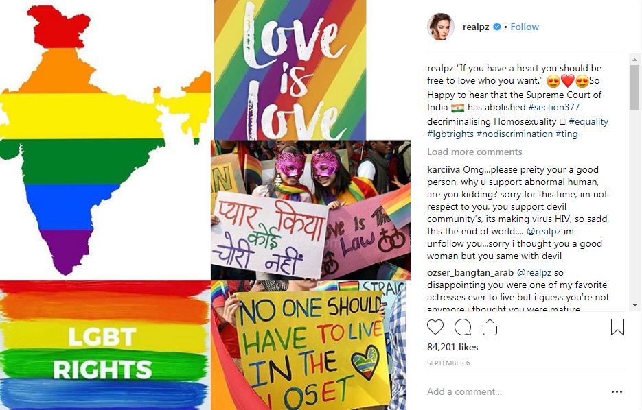 Dilegalkan di India, 12 seleb Bollywood ternama ini 'dukung' LGBT