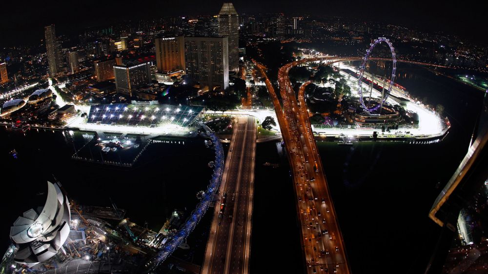 Mencicipi eksklusivitas di balik glamornya GP Formula 1 Singapura
