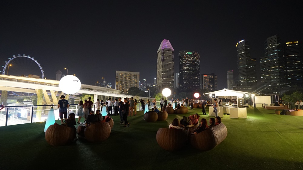 Mencicipi eksklusivitas di balik glamornya GP Formula 1 Singapura