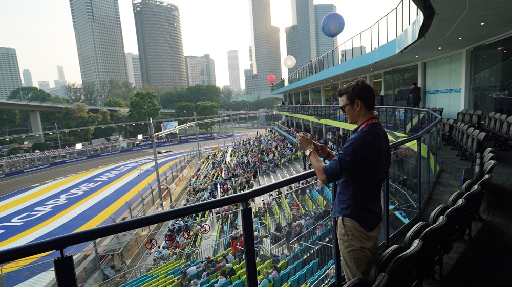 Mencicipi eksklusivitas di balik glamornya GP Formula 1 Singapura