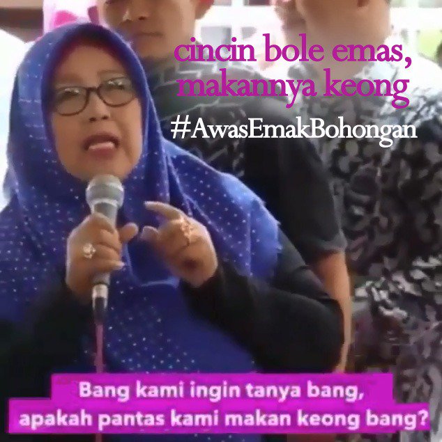 7 Meme Emak Bohongan ini kocaknya ngeselin, pengen ketawa takut dosa