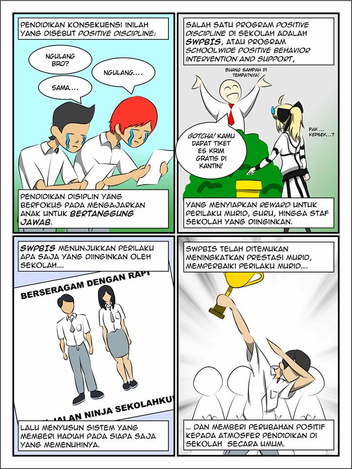 7 Komik strip ini beberkan hukuman fisik di dunia pendidikan