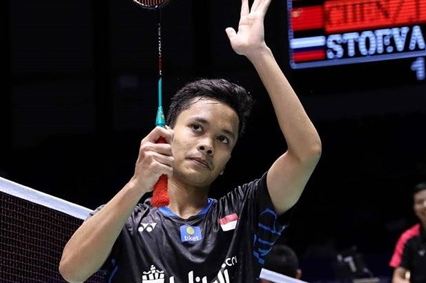 Kalah set I & tertinggal 0-6 set II, ini rahasia Ginting balik menang