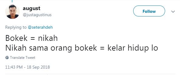 8 Cuitan kisruh 'bokek nikah aja' bikin pengen ketawa tapi takut dosa