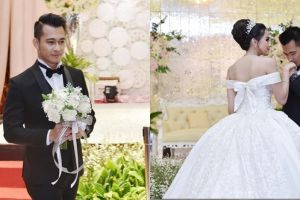 Tak dihadiri ibunda, ini 10 momen manis resepsi Eza Gionino dan Meiza