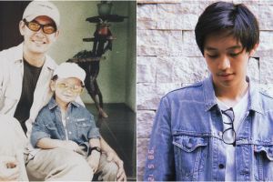 10 Potret masa kecil Brandon Salim, bukti ganteng sejak dulu