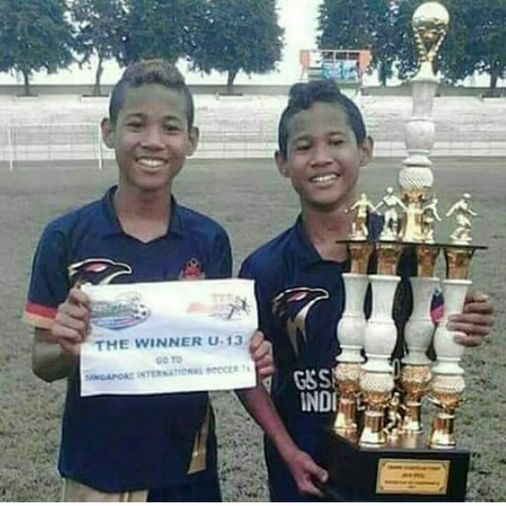 Dulu juara SSB, kini bocah kembar ini jadi andalan Timnas Indonesia