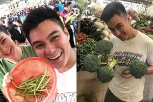 Gaya 5 seleb pria saat belanja di pasar tradisional, nggak neko-neko