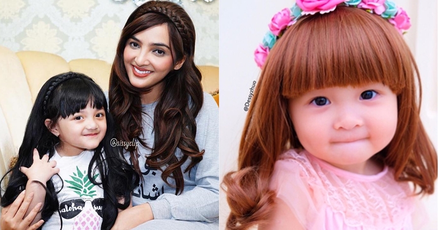 Gaya menggemaskan 5 anak seleb saat pakai wig, siapa favoritmu?