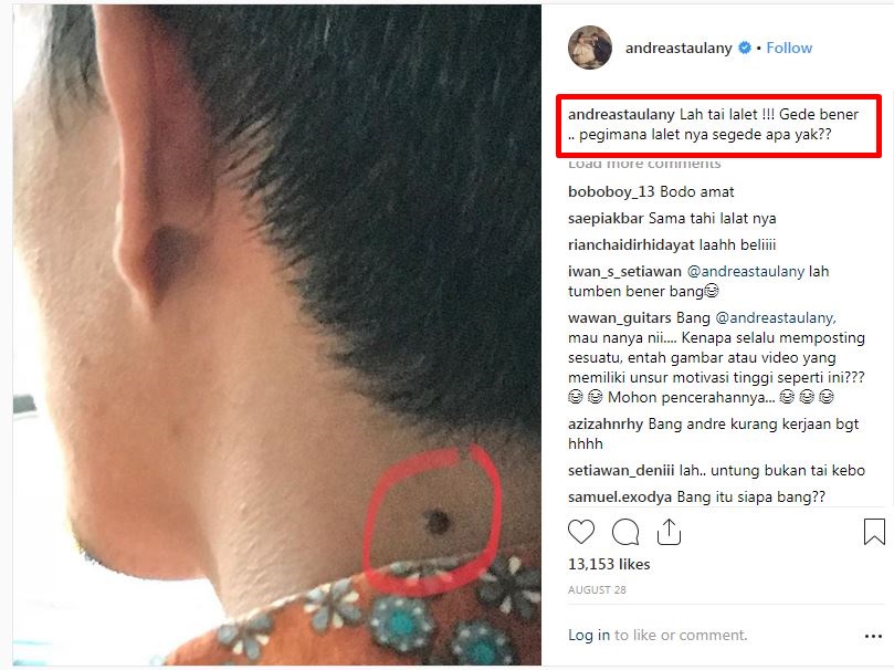 10 Lelucon 'lingkaran merah' ala Andre Taulany ini sukses bikin ngakak