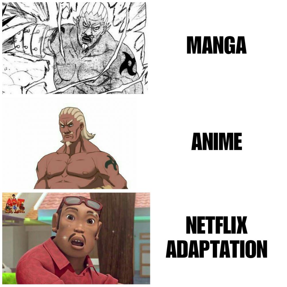 10 Meme adaptasi Netflix ala Indonesia, lucunya bikin senyum merekah
