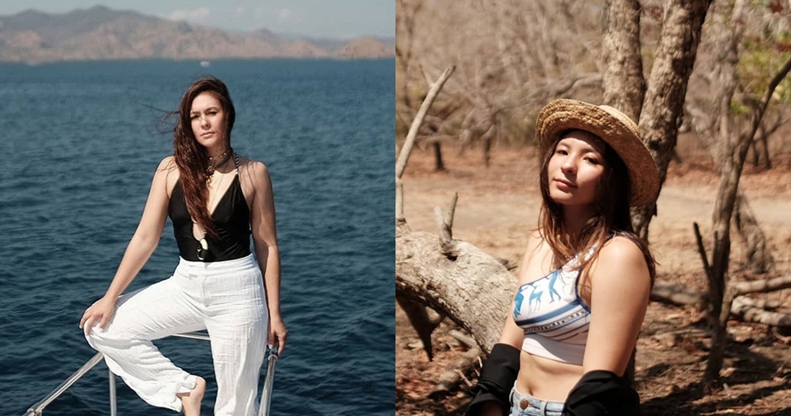10 Potret seksi Wulan Guritno & Shaloom liburan di NTT, memesona