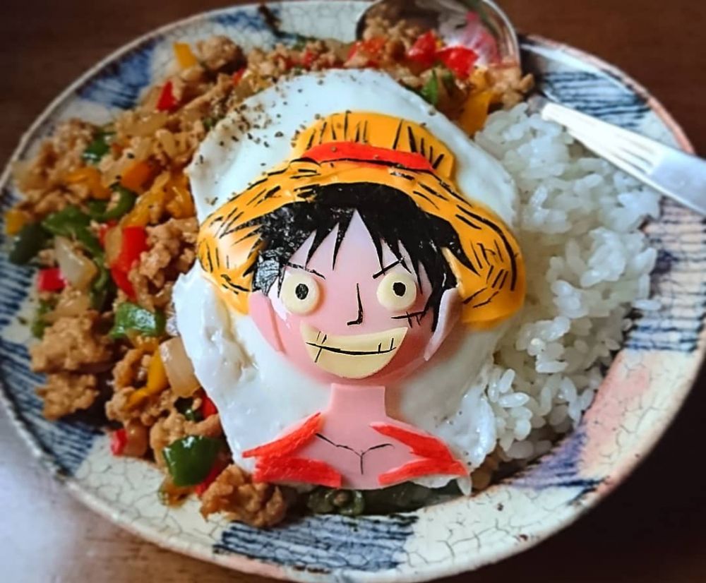 Cuma dari telur setengah matang, 10 karya ini kreatifnya bikin kagum