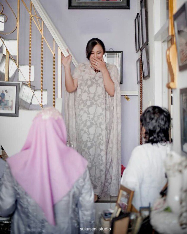 10 Momen pengajian nikah Thalia, putri Suti Karno yang cantik banget