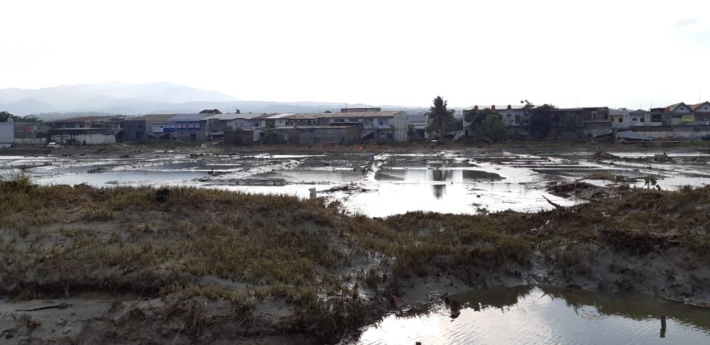 7 Potret kondisi pesisir pantai Palu usai tsunami, rata dengan tanah