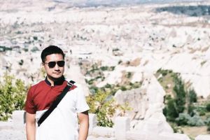 Sempat foto di atas jembatan ikon Palu, ini ungkapan duka Arie Untung