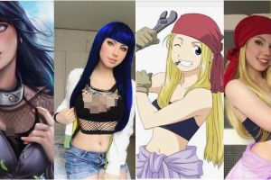 10 Gaya seksi cosplayer Maria Fernanda, bikin susah kedip