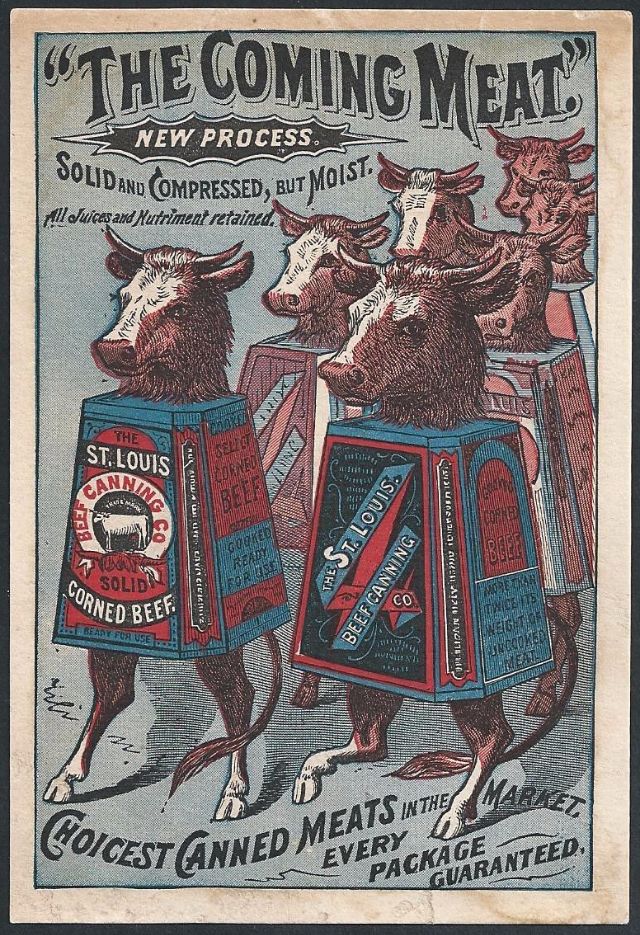 10 Poster iklan makanan era 1930-an ini absurd pol, bikin malas jajan