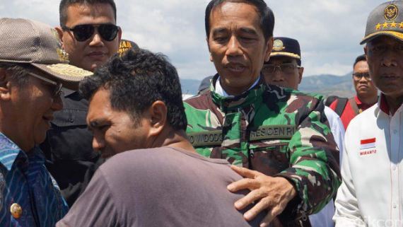 8 Momen Jokowi pantau kondisi Palu pasca gempa dan tsunami