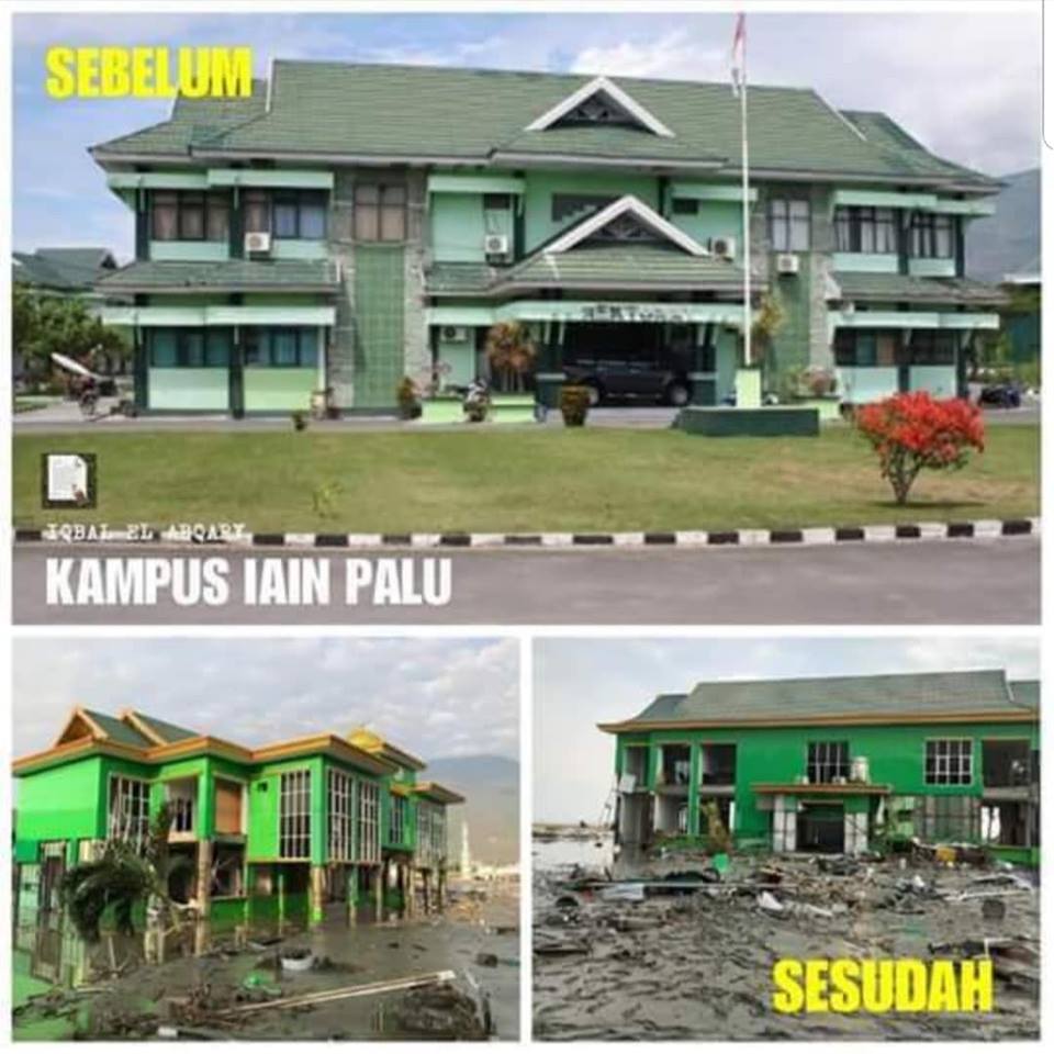 8 Potret kondisi kota Palu sebelum dan sesudah gempa, memprihatinkan