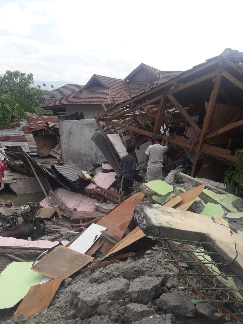 10 Potret memilukan kampung Petobo Palu yang disebut 'tertelan bumi'