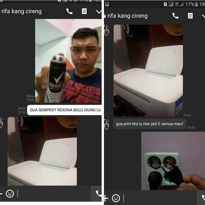 10 Chat 'berantem online' ini dijamin bikin kamu ngakak babak belur