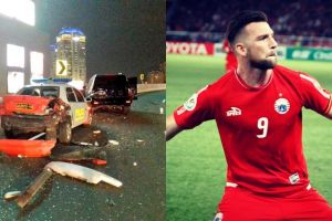 Tabrak mobil polisi, begini kondisi Marco Simic pemain Persija Jakarta