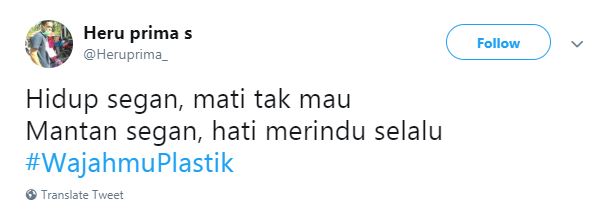 Lagi viral, 10 cuitan #WajahmuPlastik ini usilnya nyentil abis