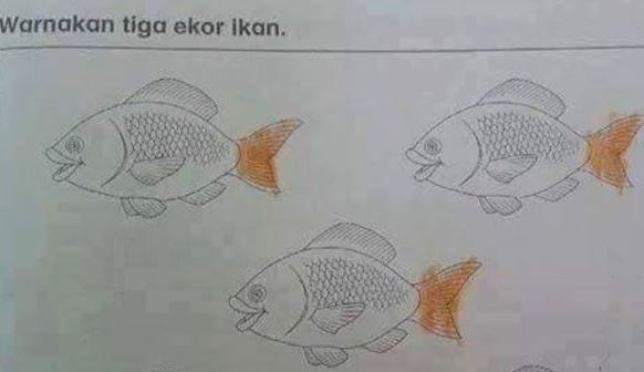 5 Soal pelajaran diselesaikan siswa polos, hasilnya bikin senyum gemes