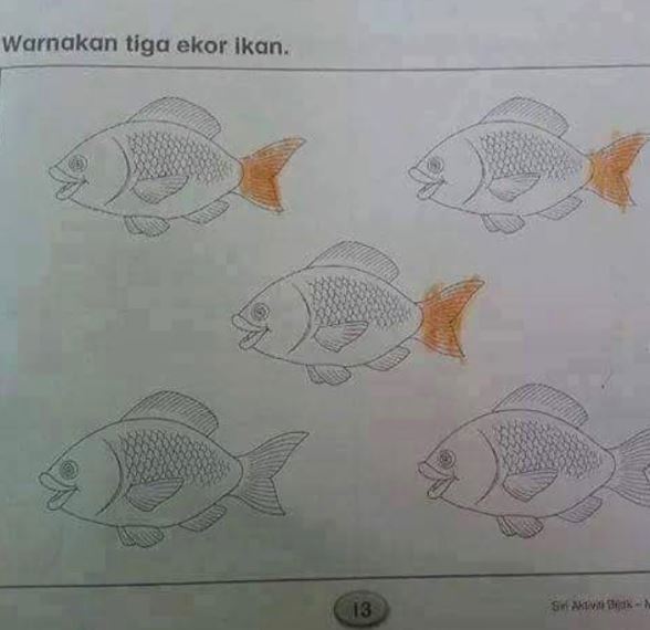 5 Soal pelajaran diselesaikan siswa polos, hasilnya bikin senyum gemes