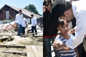 Kisah bocah korban gempa temui Jokowi, ketegarannya bikin mewek