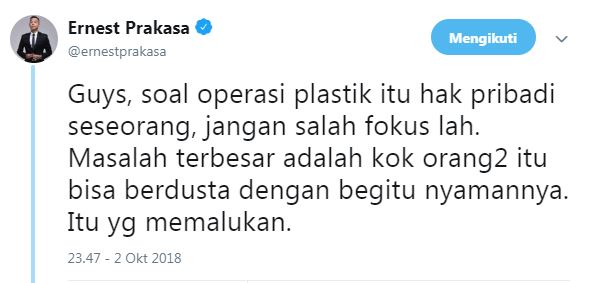 6 Insan perfilman ini ikut komentar terkait drama Ratna Sarumpaet