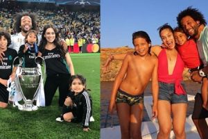 10 Tingkah lucu anak Marcelo bek Real Madrid ini bikin gemas