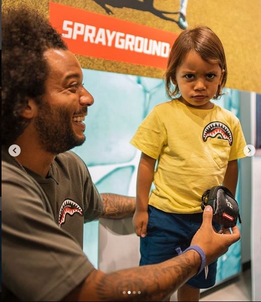 10 Tingkah lucu anak Marcelo bek Real Madrid ini bikin gemas