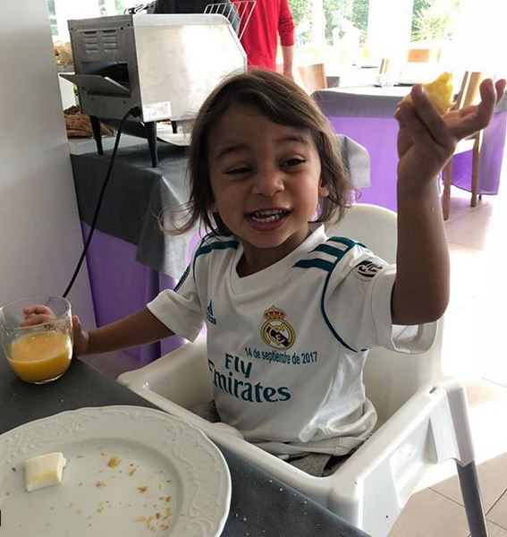 10 Tingkah lucu anak Marcelo bek Real Madrid ini bikin gemas