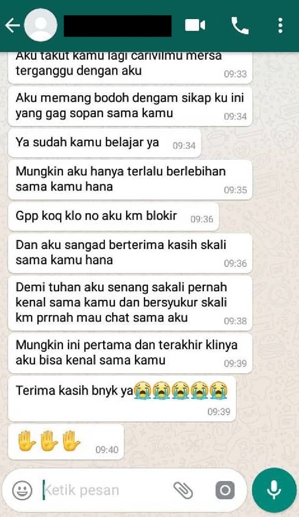 8 Chat kasih tak sampai driver ojek online ke penumpang, ending miris