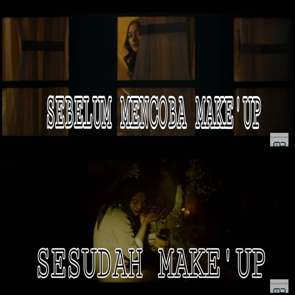 10 Meme film Asih ini lucunya bikin gagal takut
