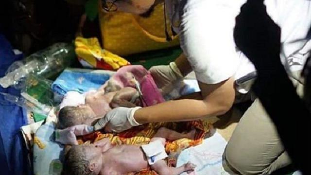 5 Momen mengharukan bayi lahir saat gempa dan tsunami, ada yang kembar
