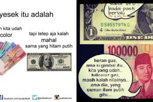 10 Meme 'Dolar mengamuk vs Rupiah melemah' ini bikin tersenyum kecut
