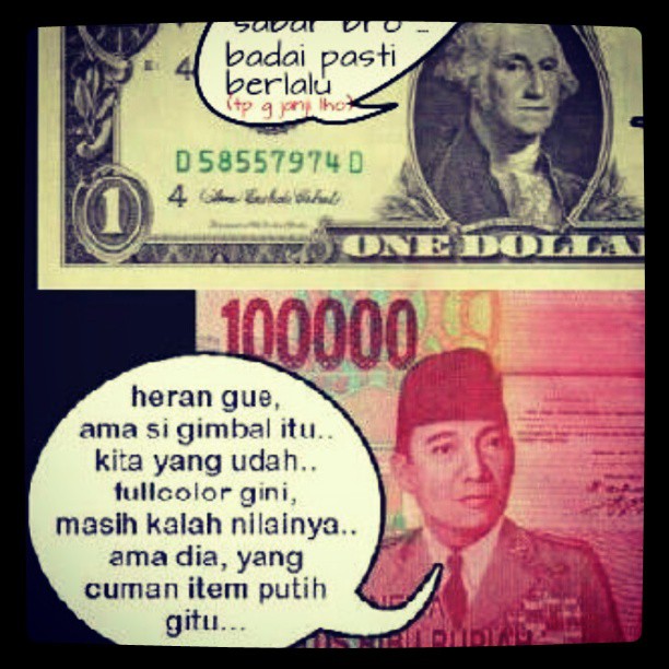 10 Meme 'Dolar mengamuk vs Rupiah melemah' ini bikin tersenyum kecut