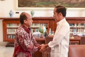 5 Momen hangat pertemuan Sutopo dengan Jokowi, sempat ngevlog bareng