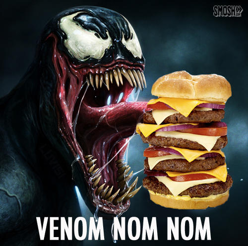 Filmnya sedang tayang, 10 meme Venom ini bikin ngakak