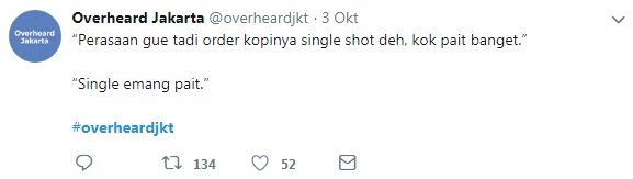 15 Cuitan @overheardjkt soal kehidupan millenial, kocak abis