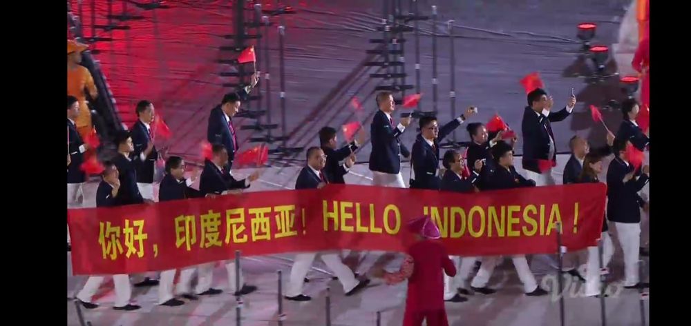 7 Momen paling menyita perhatian di pembukaan Asian Para Games 2018