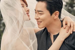 5 Tahun pacaran, aktor Korea Jo Jung-suk resmi menikah dengan Gummy