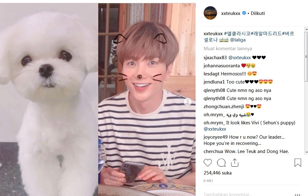 Sering tak kamu sadari, ini beda postingan Instagram 7 personel Suju