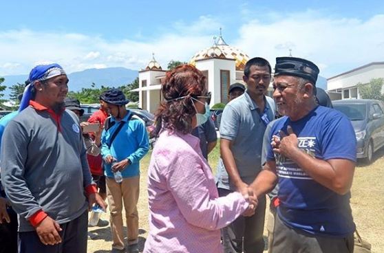 10 Momen Susi Pudjiastuti beri pasokan bantuan ke Palu, cepat & sigap