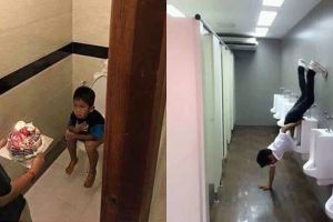 7 Tingkah absurd orang di toilet ini bikin nggak jadi kebelet