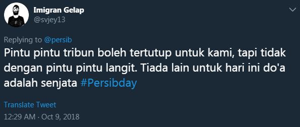 Pertandingan pertama usai sanksi PSSI, ini 10 dukungan untuk Persib